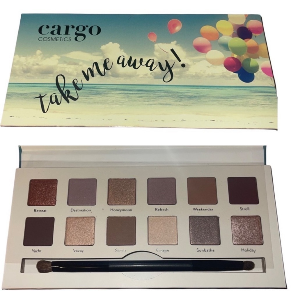 CARGO Take Me Away Eyeshadow Palette NWT